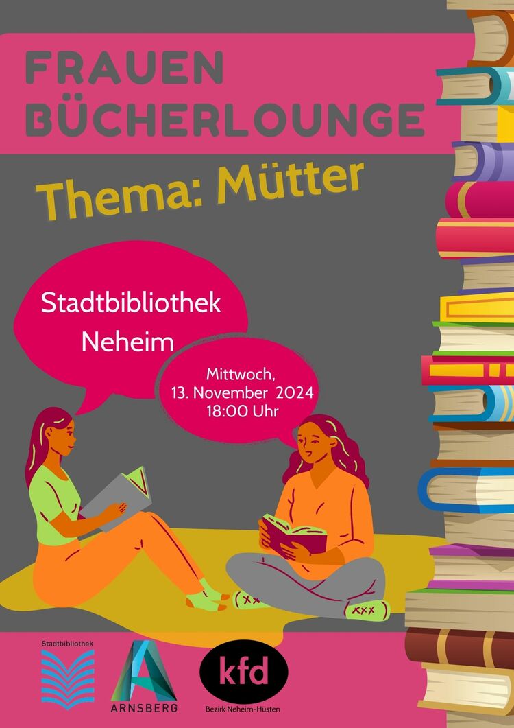 Frauen-Bücherlounge / Copyright: kfd - Gabriele Kaufhold